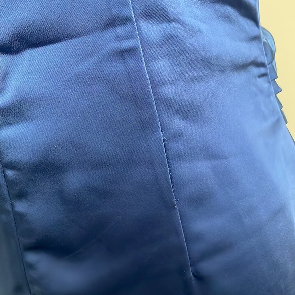 BLUE Slip dress NWT - Picture 5 of 9